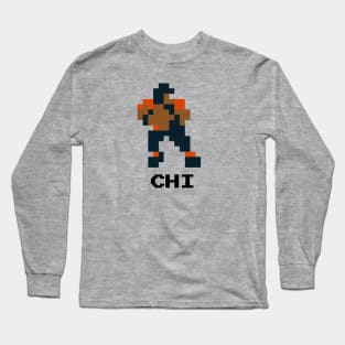 8-Bit Quarterback - Chicago Long Sleeve T-Shirt